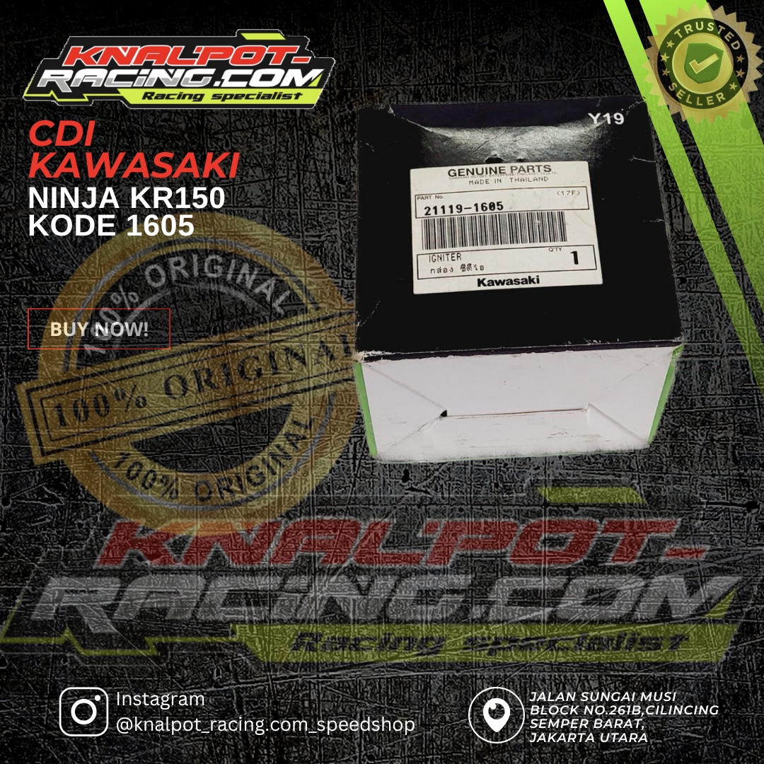 CDI KAWASAKI NINJA KR150 KODE 1605